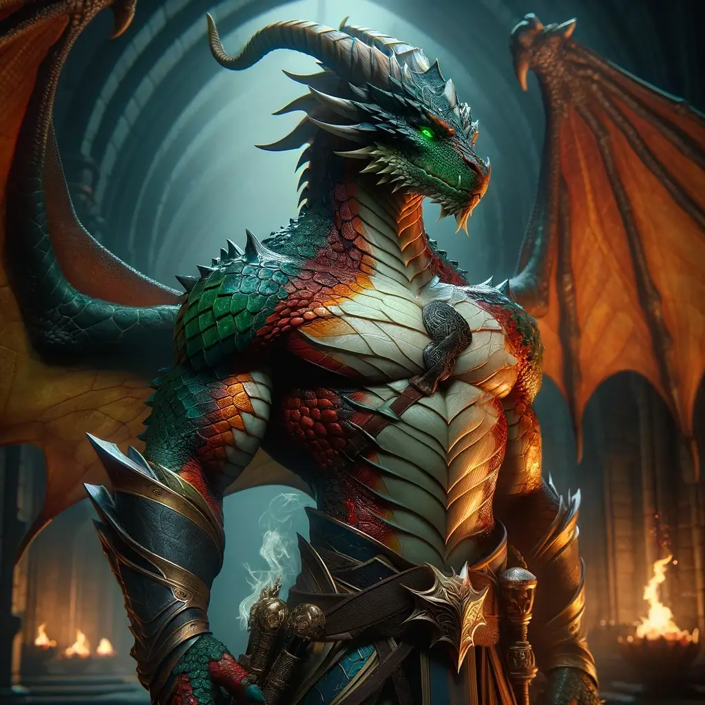 Male Dragonborn
